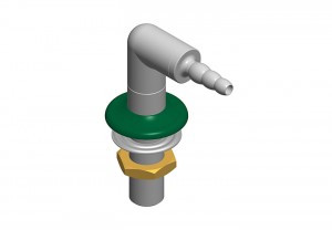 Nozzle inox 90° - G3/8 G1/2