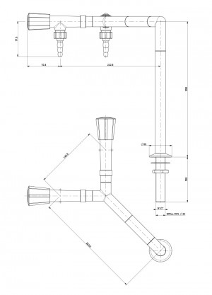 Standout 2 taps - y-distrib. - h=300