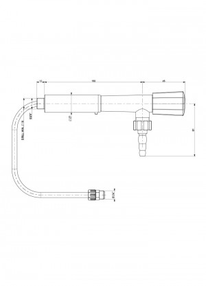 Angle tap - l=150