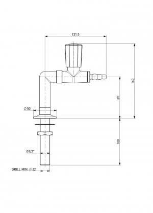 Standout 1 gas tap