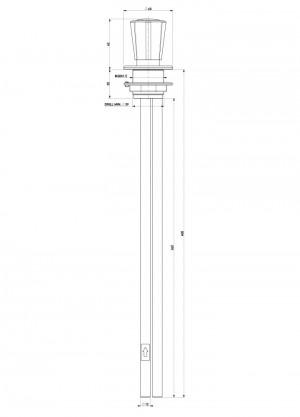 Fume cupboard valve - tube Ø12x1 - steam