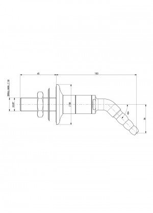 Nozzle 45° - G3/8