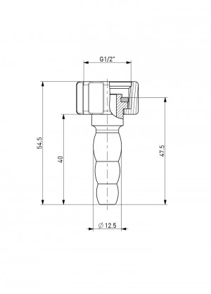 Movable nozzle - straight