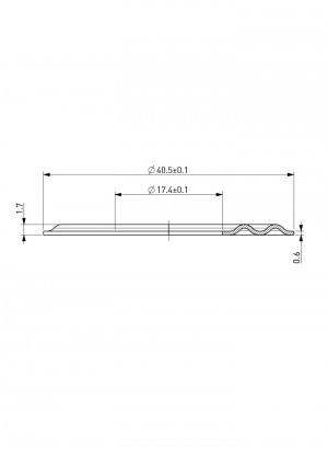 Flange - inox - G3/8
