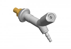 Robinet - poignee inclinee nourrice 45° G3/8b - vide