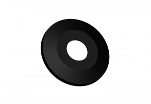 Polypropylen-rosette - G3/8 - schwarz
