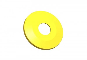 Placa - p.p. - G3/8 - amarillo 