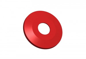Placa - p.p. - G3/8 - rojo