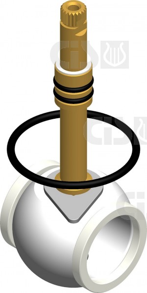 KIT DE REPUESTOS PARA VÁLVULA DE BOLA G1"