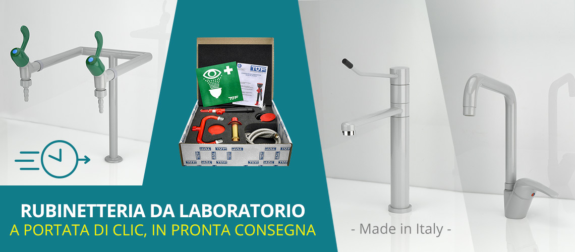 Rubinetti per laboratorio